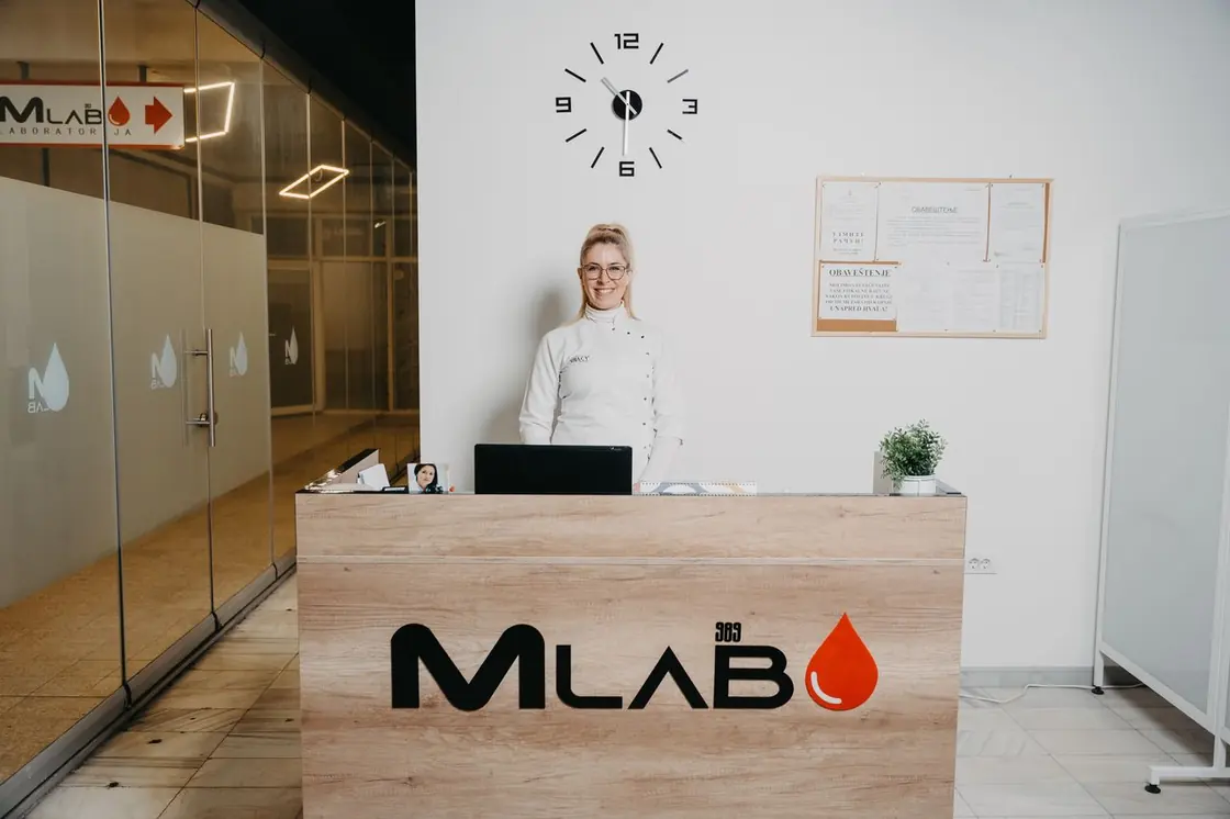 Recepcija laboratorije MLab u Leskovcu